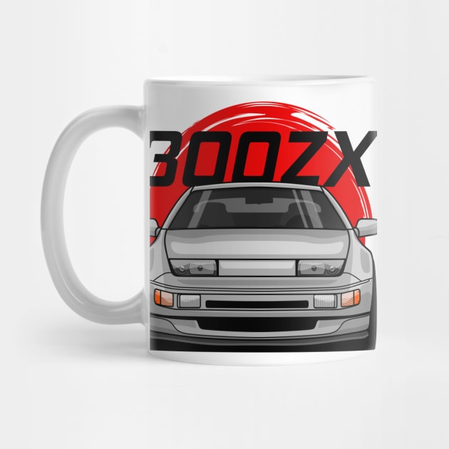 Silver 300ZX Z32 by GoldenTuners